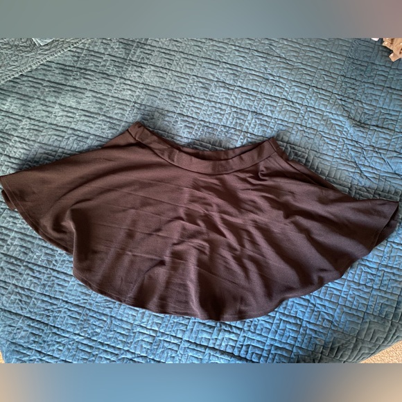 Romwe High Waist Skirt - Flared, A-Line, Mini, Circle, Skater - Picture 4 of 10